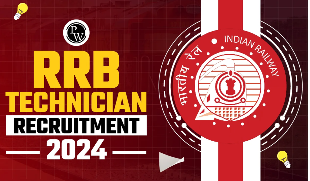 RRB Technician Railway vacancy 2024, Apply Online For 9000 post, notification best pdf